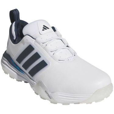 アディダス adidas　アディパワー 26　メンズ スパイクレス ゴルフシューズ OPJ09 JQ6816　2026年モデル ホワイト/ネイビー 詳細5