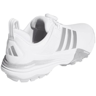 アディダス adidas　アディパワー 26 ボア　レディース スパイクレス ゴルフシューズ OPJ12 JP8385　2026年モデル ホワイト/シルバー/グレー 詳細6