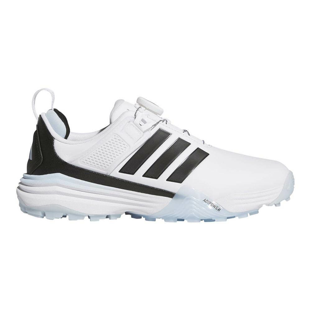 アディダス adidas　アディパワー 26 ボア　レディース スパイクレス ゴルフシューズ OPJ12 JP8386　2026年モデル ホワイト/ブラック/スカイ