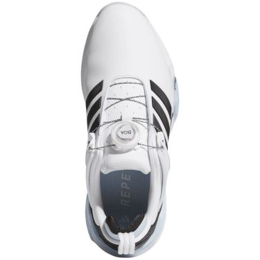 アディダス adidas　アディパワー 26 ボア　レディース スパイクレス ゴルフシューズ OPJ12 JP8386　2026年モデル ホワイト/ブラック/スカイ 詳細2