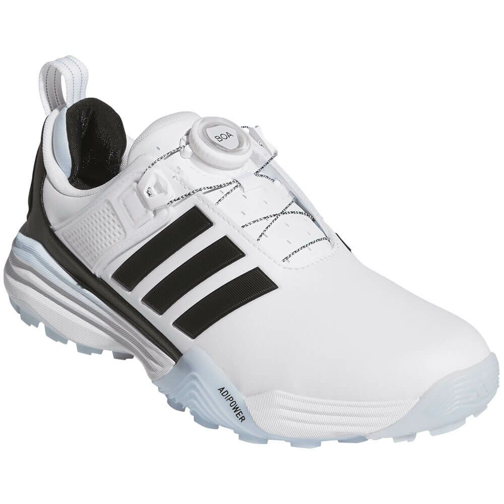 アディダス adidas　アディパワー 26 ボア　レディース スパイクレス ゴルフシューズ OPJ12 JP8386　2026年モデル ホワイト/ブラック/スカイ 詳細5