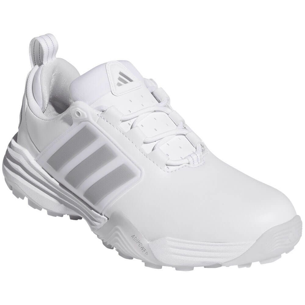 アディダス adidas　アディパワー 26　レディース スパイクレス ゴルフシューズ OPJ13 JP8397　2026年モデル ホワイト/シルバー/グレー 詳細5