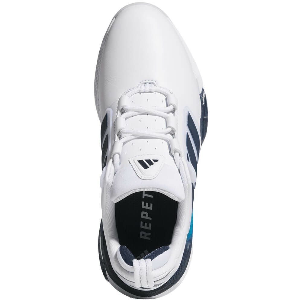 アディダス adidas　アディパワー 26　レディース スパイクレス ゴルフシューズ OPJ13 JP8398　2026年モデル ホワイト/ネイビー 詳細2