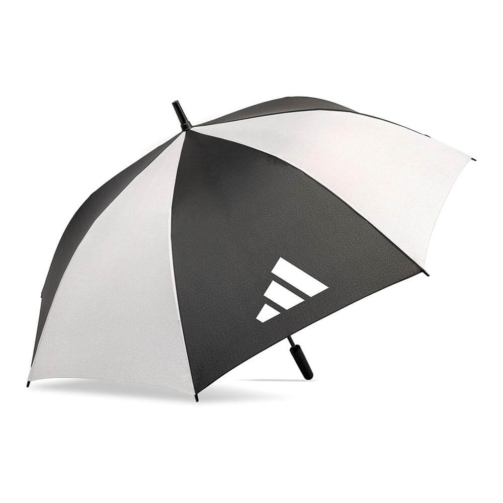 アディダス adidas　晴れ雨兼用 耐久撥水 UVカット シングルキャノピー アンブレラ ODX57 KK8235 ブラック　2026年モデル