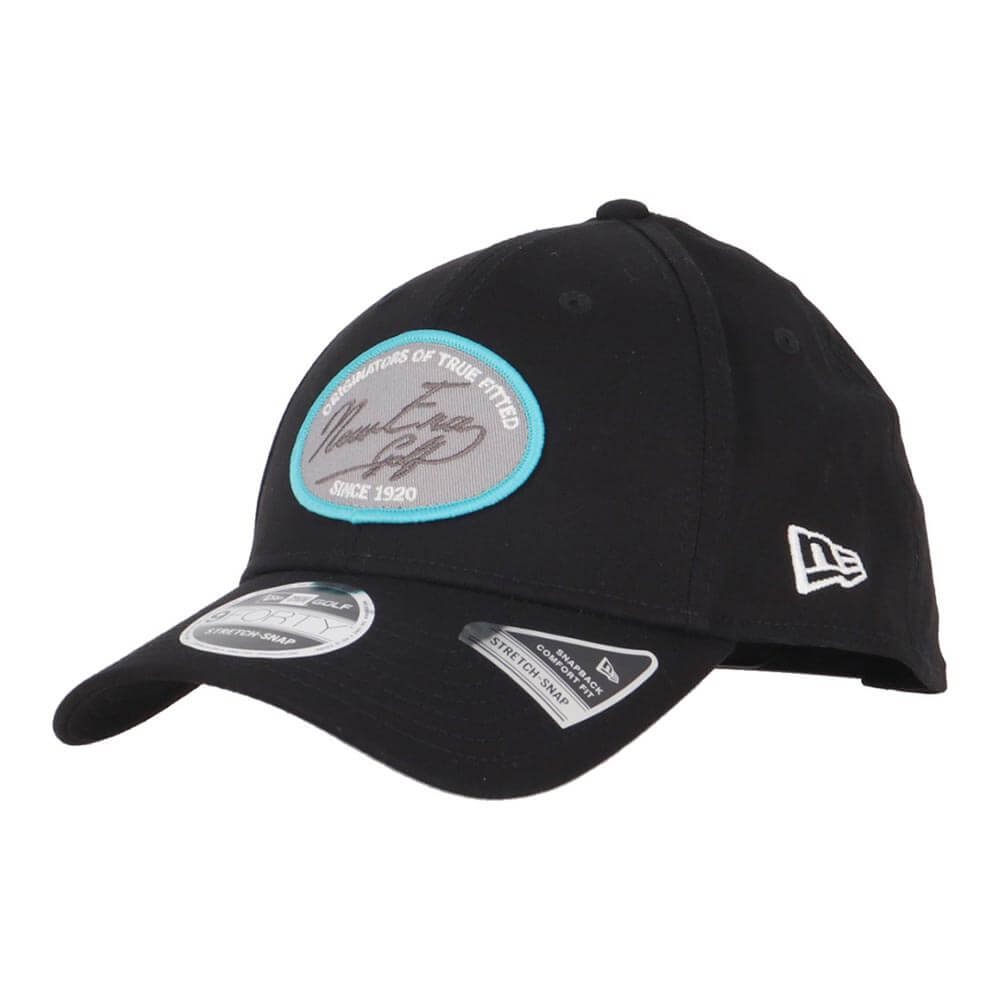 ニューエラ NEW ERA 9FORTY ストレッチスナップ ウォッシャブル ウーブンパッチ キャップ 14747256 ブラック 2026年モデル