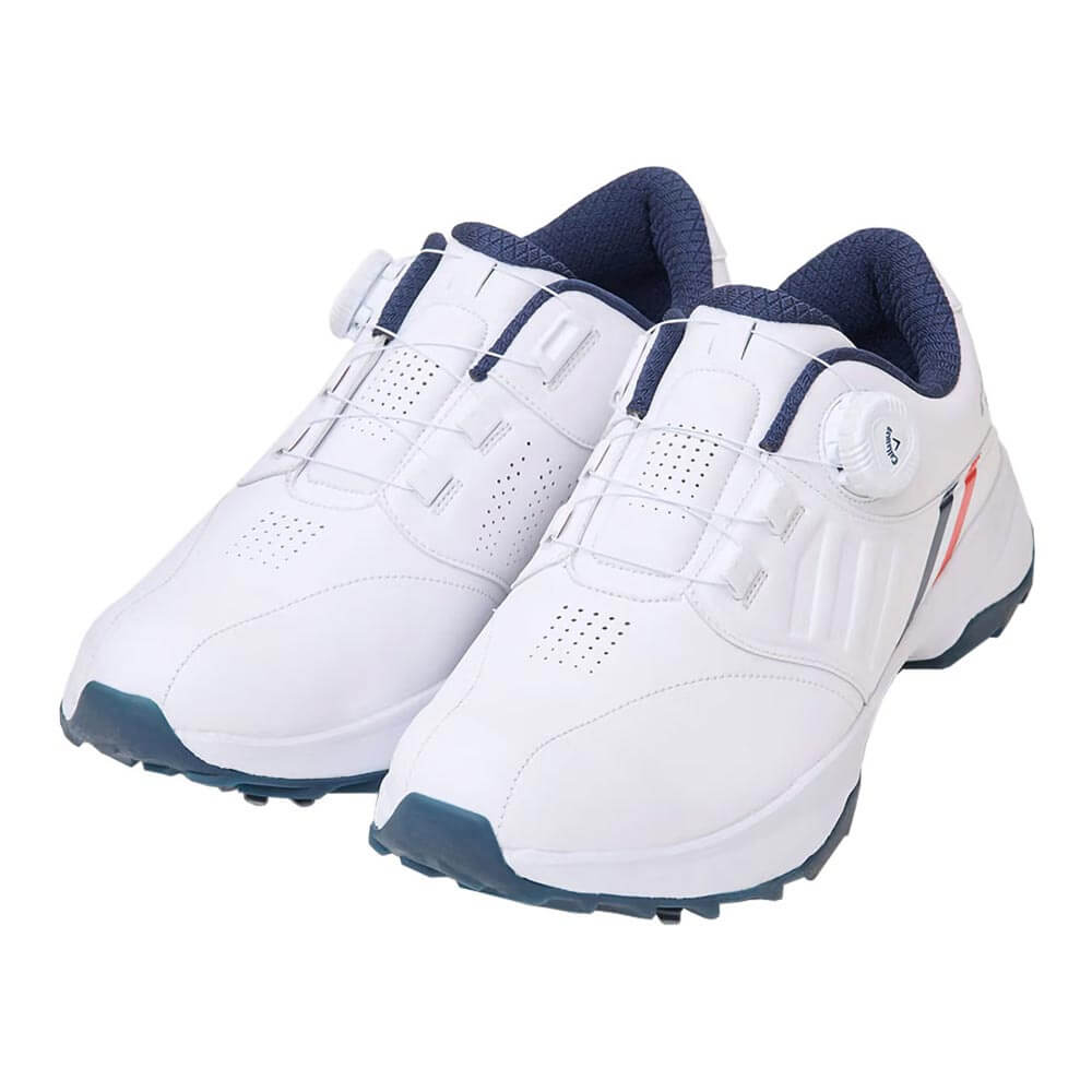 キャロウェイ AEROSPORT メンズ ゴルフシューズ C26996130 1030 ホワイト/ネイビー 2026年モデル